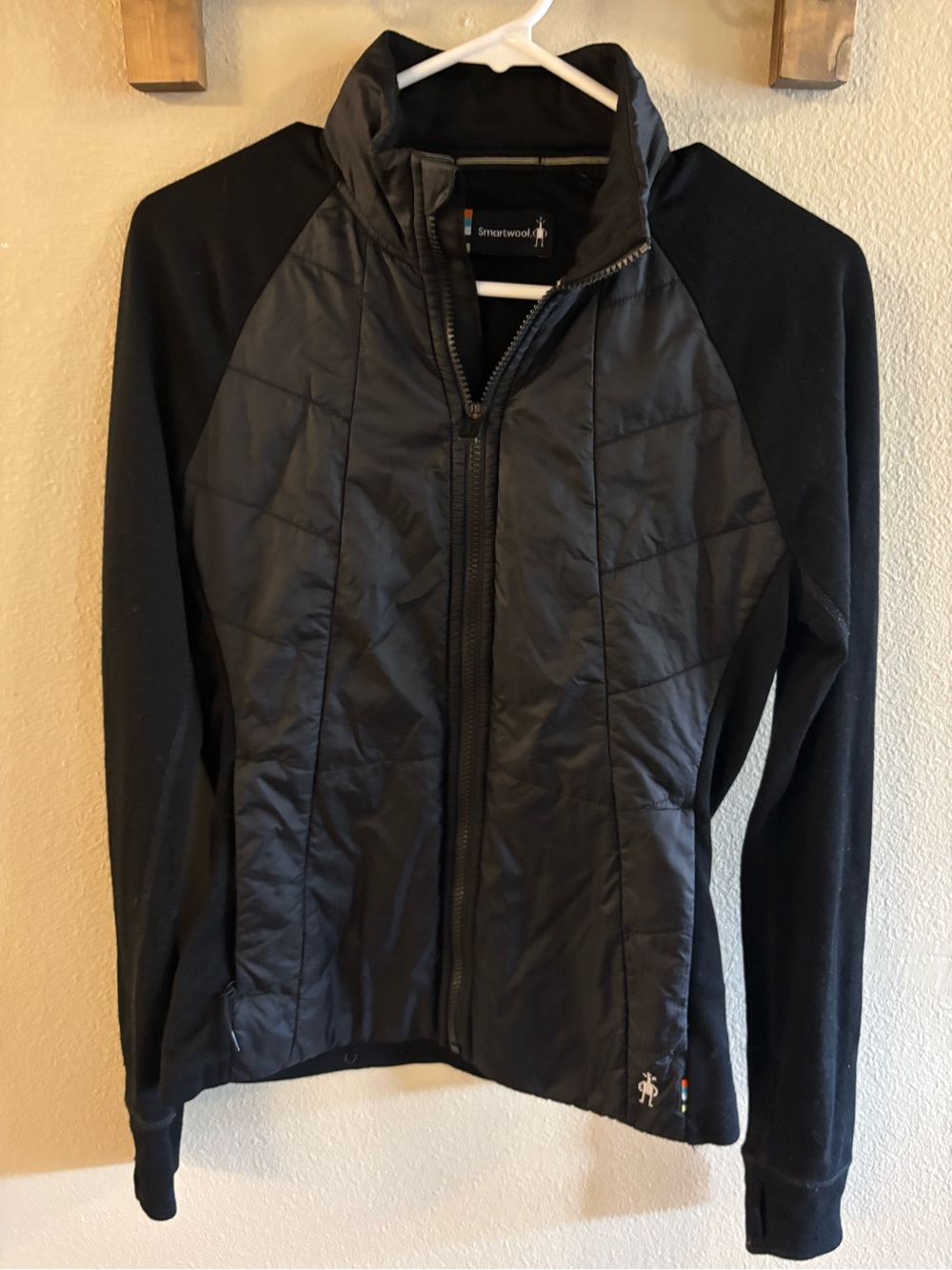 Smartwool Women's Black Quilted Hybrid Puffer Jacket